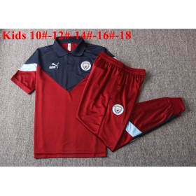 Manchester City Dziecięca Koszulka Polo Treningowa 2020-2021 M002